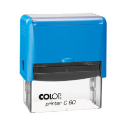 COLOP Printer C 60 blau – großformatiger Kompaktstempel mit selbstfärbender Mechanik