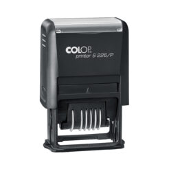 Colop Printer S 226P Ziffernstempel – Textplatte oben und unten frei gestaltbar um die Ziffern