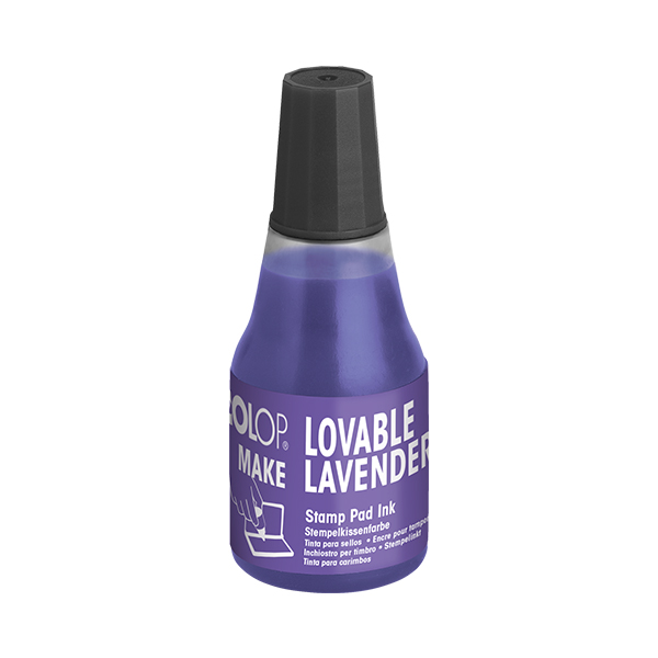 colop stempelfarbe makeink lovable lavender