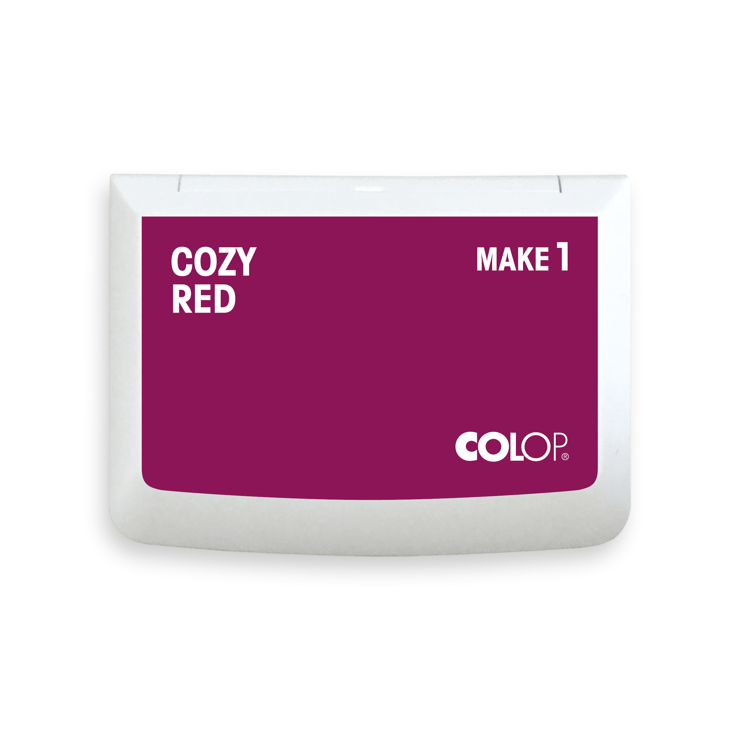 colop stempelkissen make 1 cozy red
