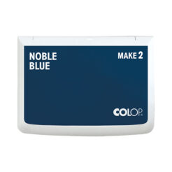COLOP MAKE 2 Stempelkissen Noble Blue – geschlossener Deckel mit Farbkennzeichnung