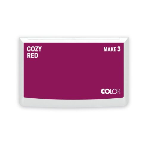 Colop MAKE 3 Stempelkissen » Cozy Red | 160×90 mm