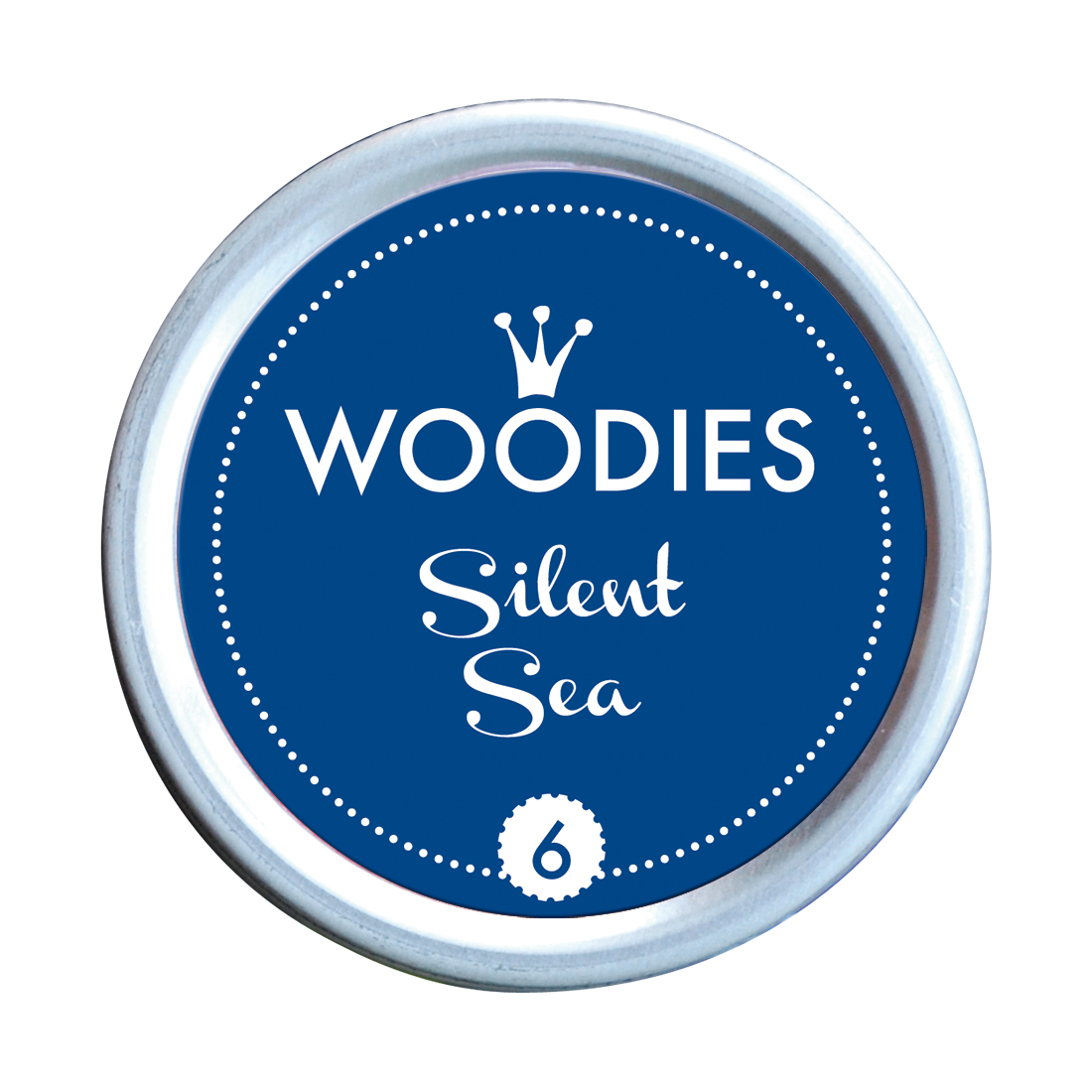 Woodies Stempelkissen Silent Sea – Frontansicht