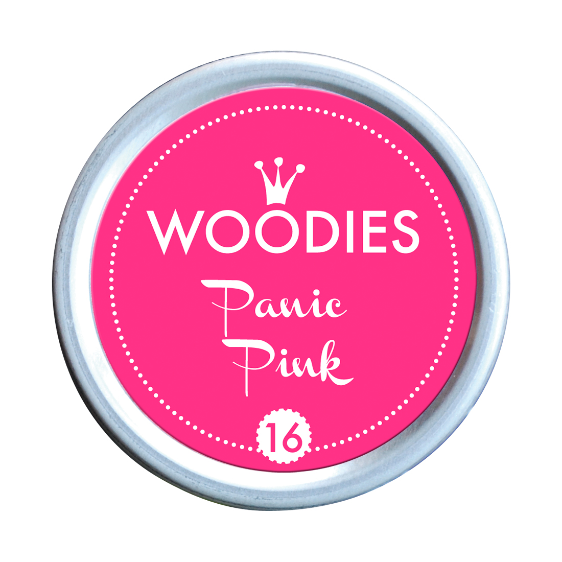 Woodies Panic Pink Stempelkissen