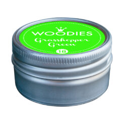Beispiel für Stempelabdruck passend für: Woodies Grasshopper Green Stempelkissen