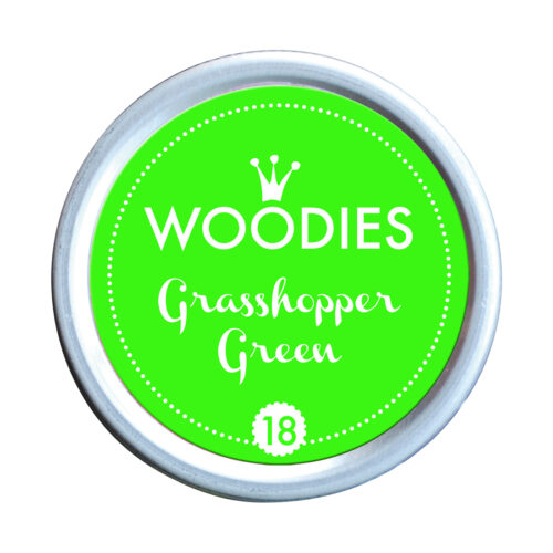 Woodies Grasshopper Green Stempelkissen