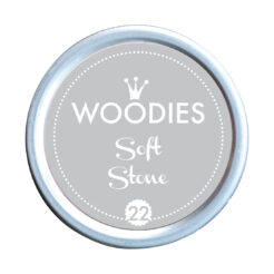 Woodies Stempelkissen Soft Stone – Frontansicht