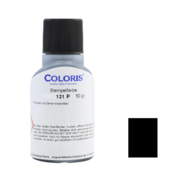 coloris 121 P stempelfarbe 50 ml schwarz