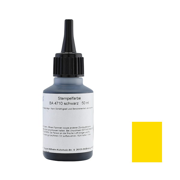 COLORIS BA 4710 Stempelfarbe Gelb 50 ml
