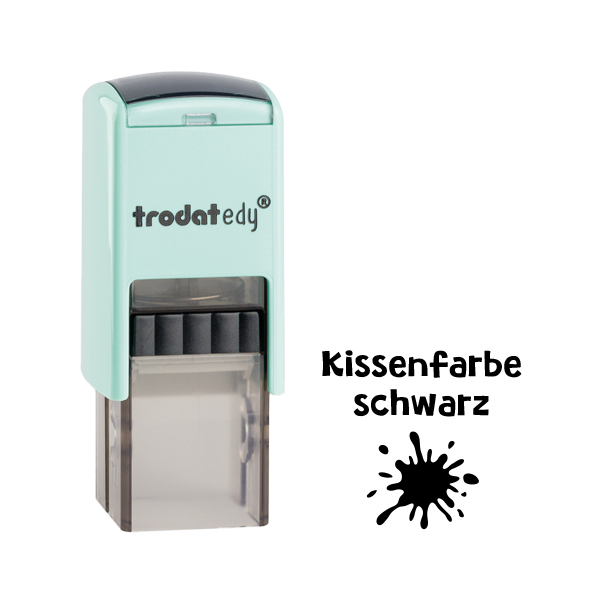 9010869007479 - edy Flex - Motivationsstempel - Lehrerstempel zum selbst gestalten Pastell grün Schwarz