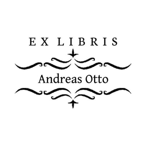 Ex Libris Holzstempel – Ornament 1