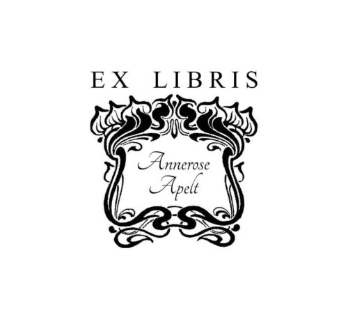 Ex Libris Holzstempel – Ornament 2