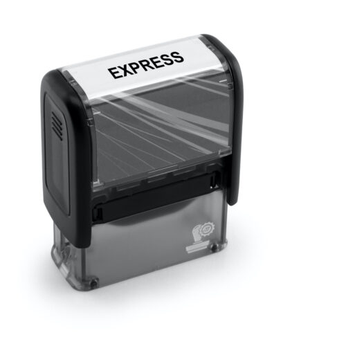 Stempel mit Text ➡️ EXPRESS