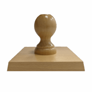 Holzstempel 100x100 mm