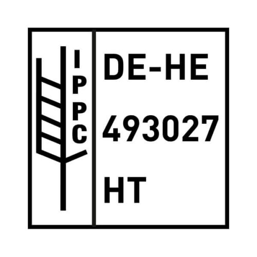 IPPC Holzstempel 70 x 70 mm