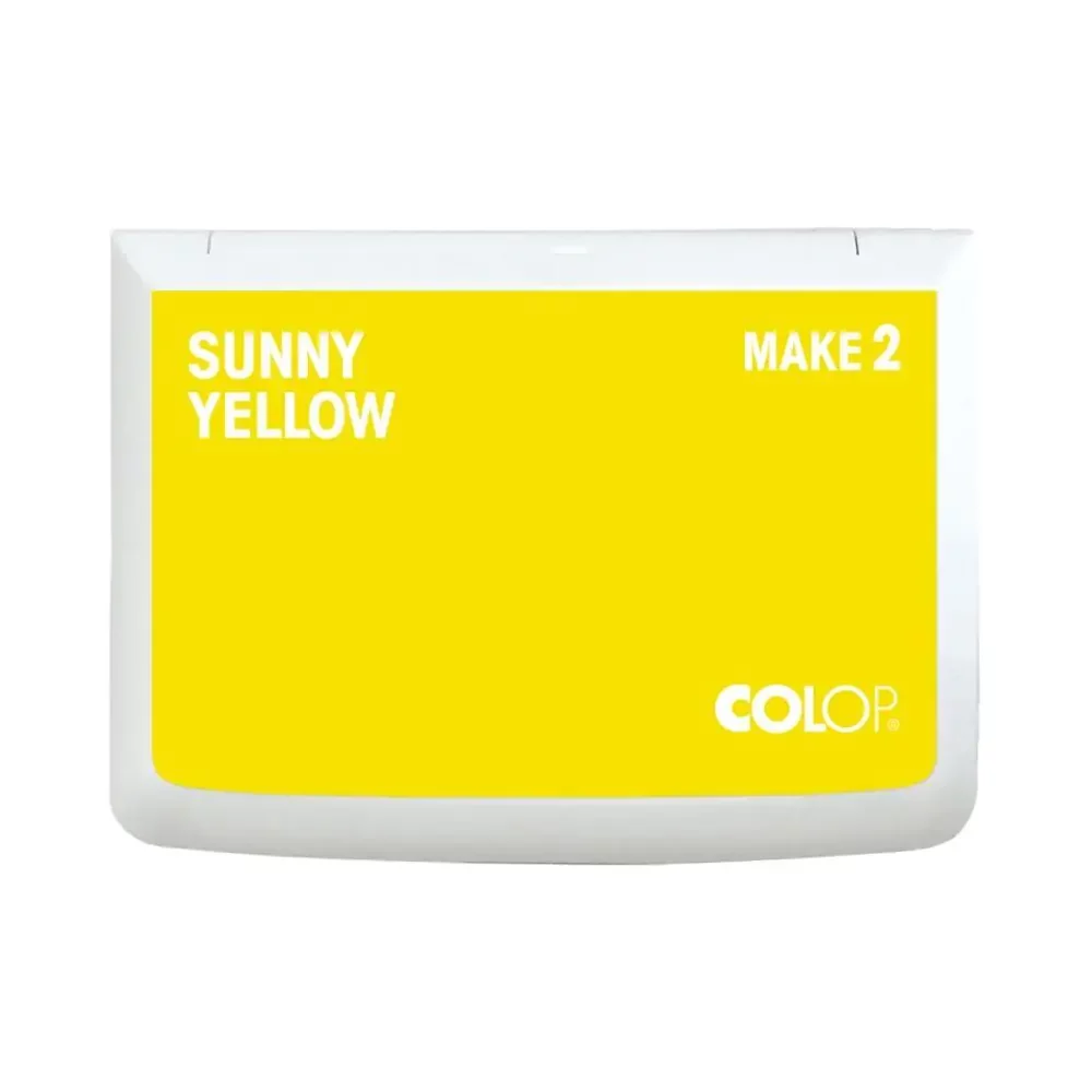 9004362552024 - COLOP MAKE 2 Stempelkissen - Sunny Yellow - 110x70 mm