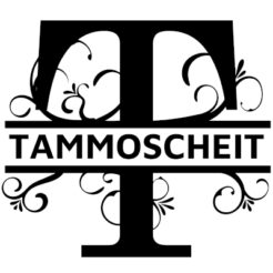 monogramm stempel t split letter imprint