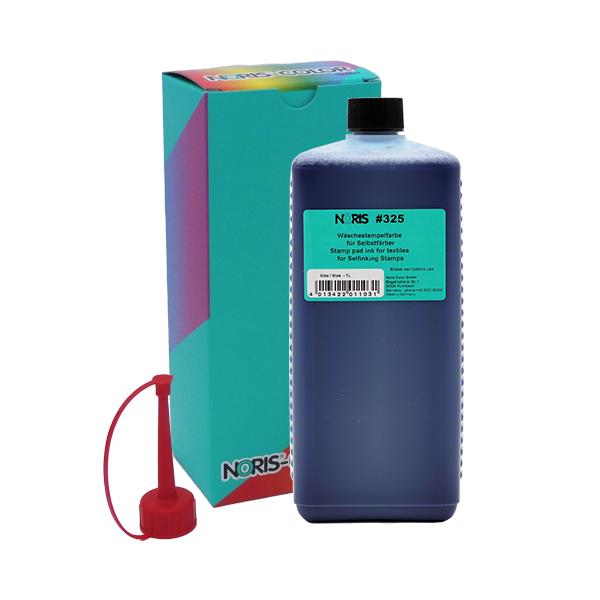 4013422011031 - 325 Textilstempelfarbe Blau 1000 ml