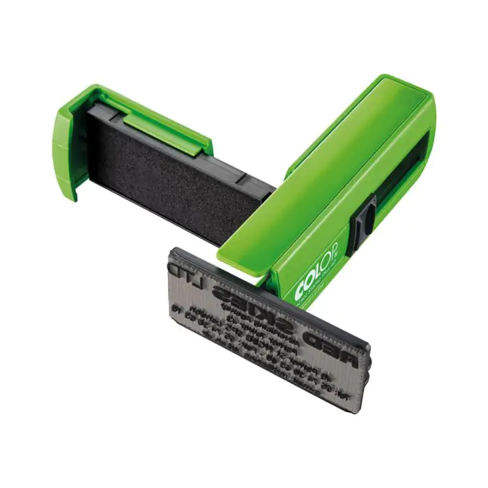 Colop Pocket Stamp Plus 30 Green Line online offen Colop Pocket Stamp Plus 30 gestalten