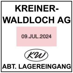 Gestaltungvorschlag für die Konfiguration des Trodat Printy 4724 Datumstempel