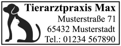 Gestaltungvorschlag für die Konfiguration des Colop Stamp Mouse 30