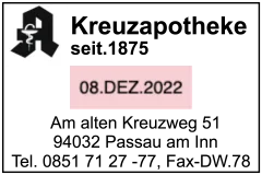 Gestaltungvorschlag für die Konfiguration des Trodat Professional 5474  Datumstempel
