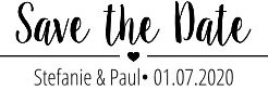 Unsere Top Favoriten - Wählen Sie die Save the date stempel Ihren Wünschen entsprechend