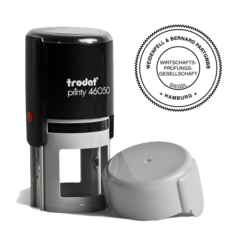 stempel fuer wirtschaftspruefungsgesellschaft wp siegel selbstfaerbend