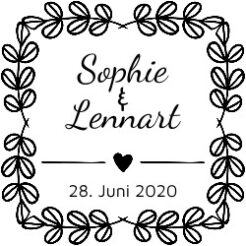 stempel hochzeit 48886