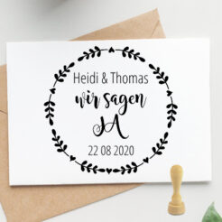 stempel hochzeit wir heiraten 49592 c