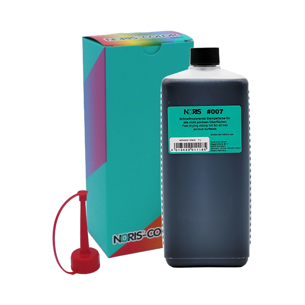 4013422011185 - Stempelfarbe 007 Schwarz 1000 ml