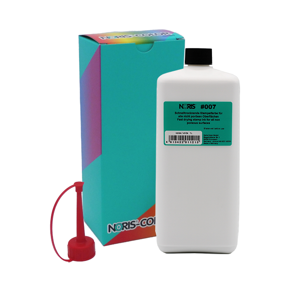 4013422011215 - Stempelfarbe 007 Weiß 1000 ml