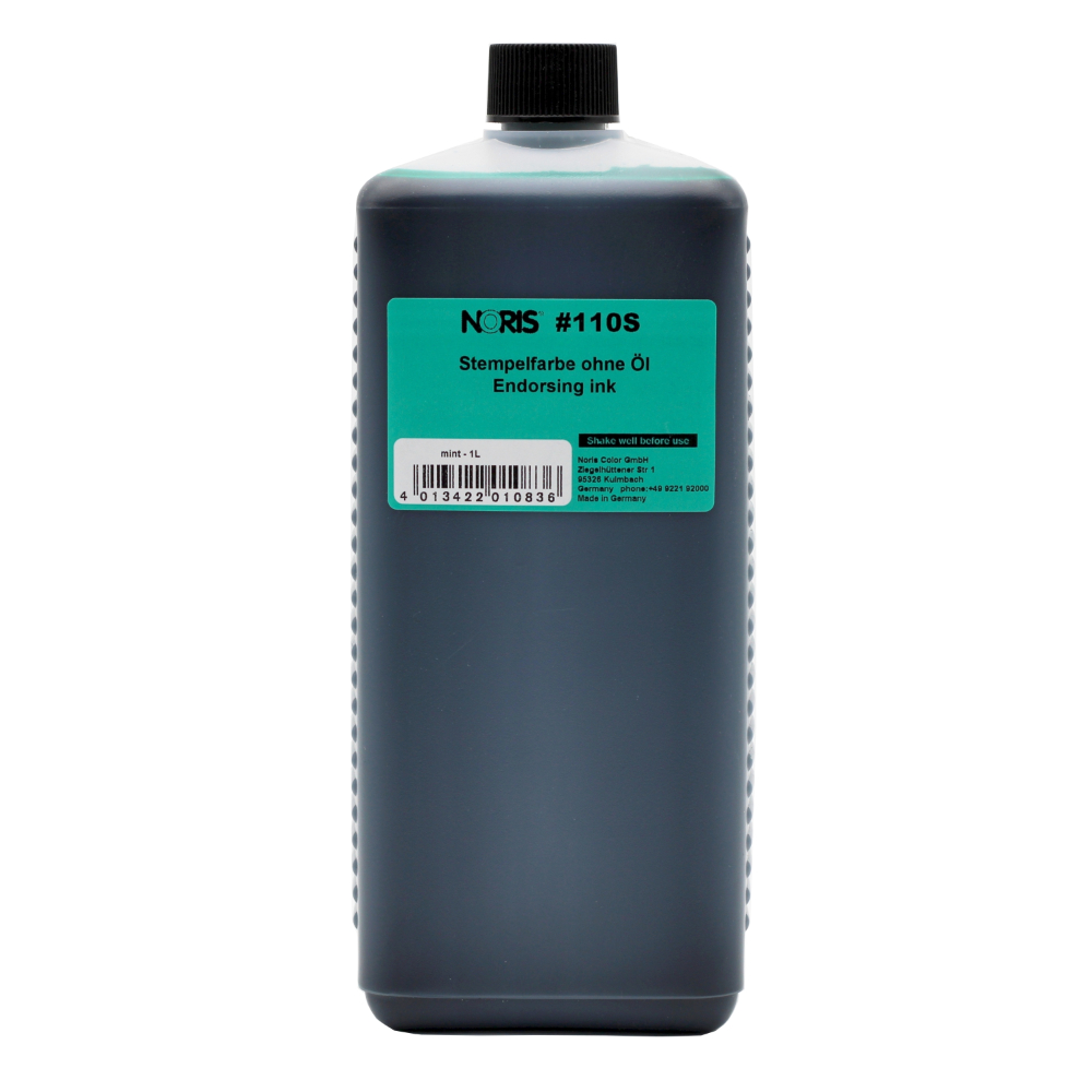 4013422010836 - Stempelfarbe 110S | Stempelkissenfarbe Mint 1000 ml
