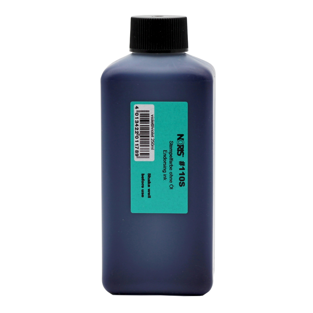 4013422011789 - Stempelfarbe 110S | Stempelkissenfarbe Violett 250 ml