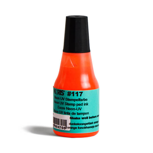 4013422004705 - Stempelfarbe NORIS 117 Neon Line Neon Dunkelorange 25 ml