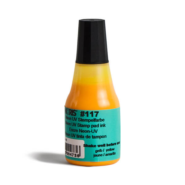 4013422004736 - Stempelfarbe NORIS 117 Neon Line Neon Gelb 25 ml