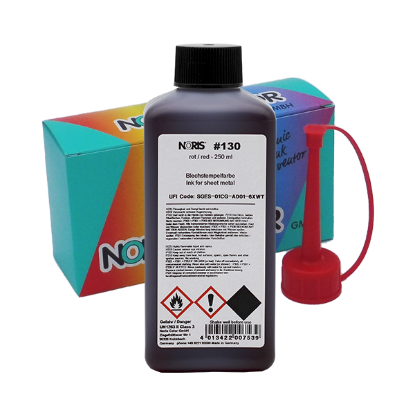 4013422007539 - Stempelfarbe 130 Rot 250 ml