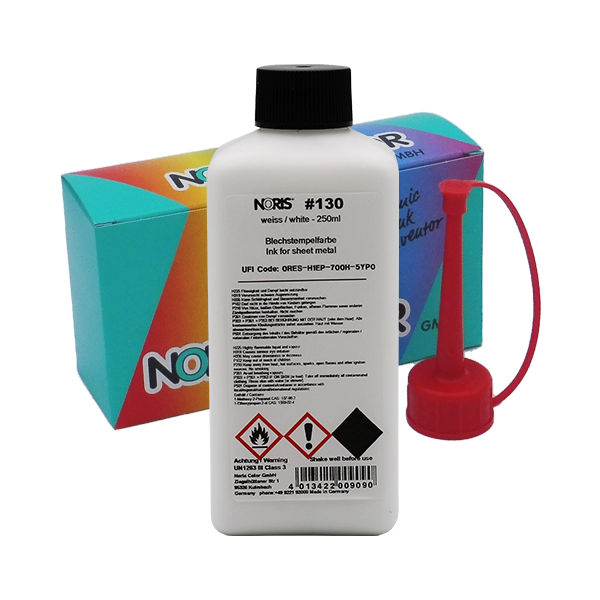 4013422009090 - Stempelfarbe 130 Weiß 250 ml