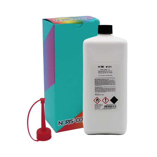 4013422006235 - 131 Permanentstempelfarbe Weiß 1000 ml