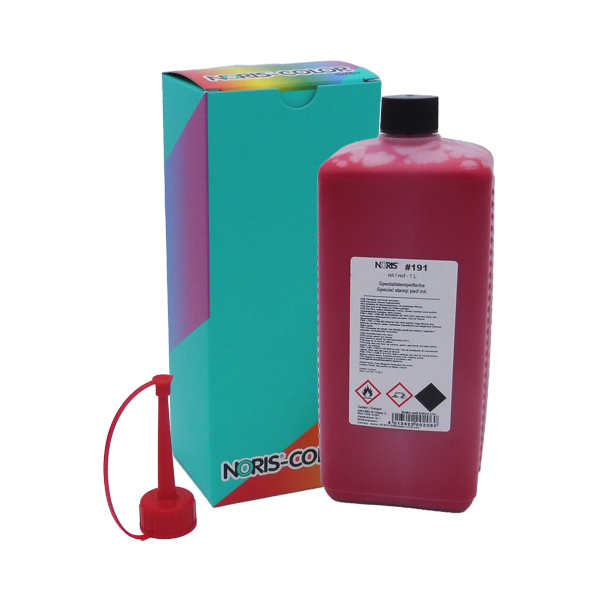 4013422002060 - Stempelfarbe 191 Rot 1000 ml