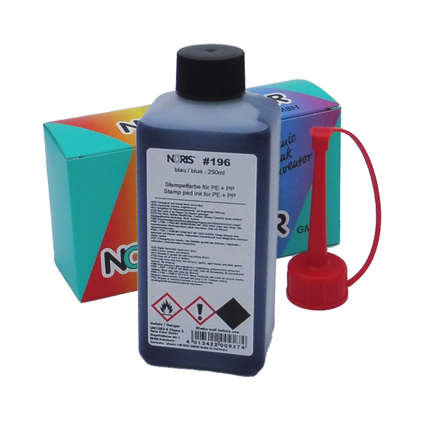 4013422009274 - Stempelfarbe 196 Blau 250 ml
