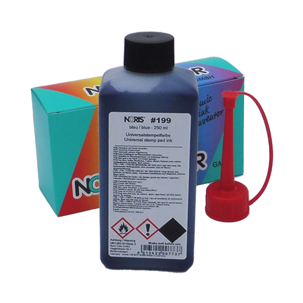 4013422007737 - Stempelfarbe 199 Blau 250 ml