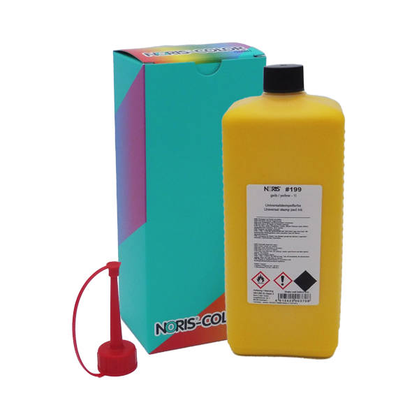 4013422003708 - Stempelfarbe 199 Gelb 1000 ml