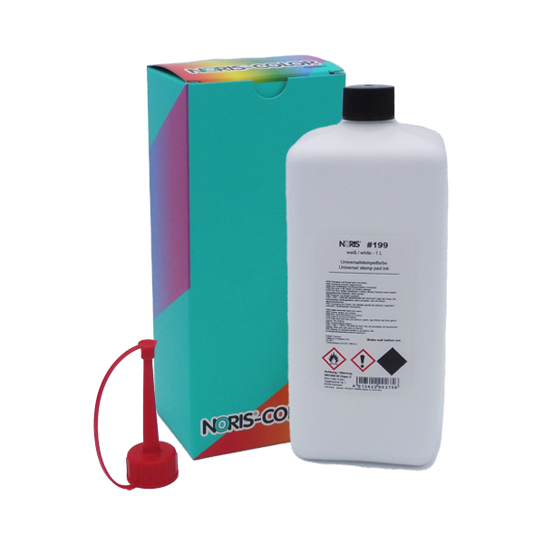 4013422002756 - Stempelfarbe 199 Weiß 1000 ml