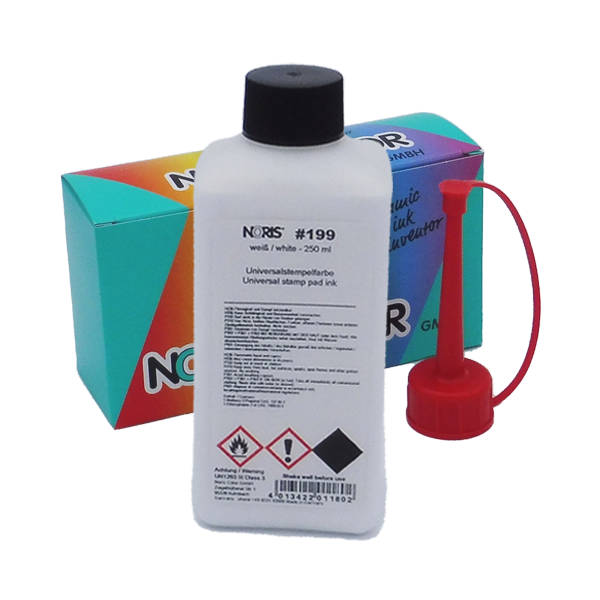 4013422011802 - Stempelfarbe 199 Weiß 250 ml