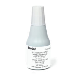 stempelfarbe trodat 7021 schnelltrocknend 25 ml weiss