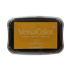 stempelkissen versacolor gross canary