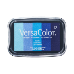 VersaColor Multi-Color Stempelkissen Icicle – 4-Farb-Pigmenttinte, 75 × 45 mm