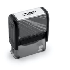 Stempel mit Text ➡️ STORNO