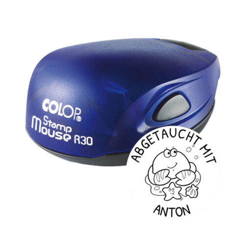 Schlichter Krabben-Stempel für Taucher